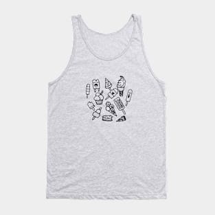 Ice cream pattern Tank Top